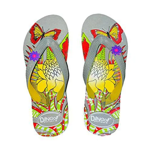 Spdingo Women Flip Flops (Grey)|Slipers| Flip Floper| Sandle for Women| Multicolor Sliper|