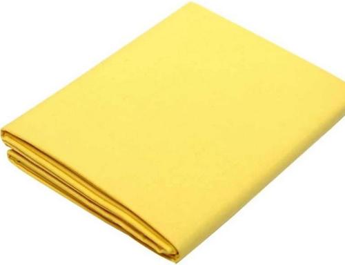 Sbrg Fashion Fit Life Hit Men Yellow Solid Cotton Unstitched Shirt Fabric