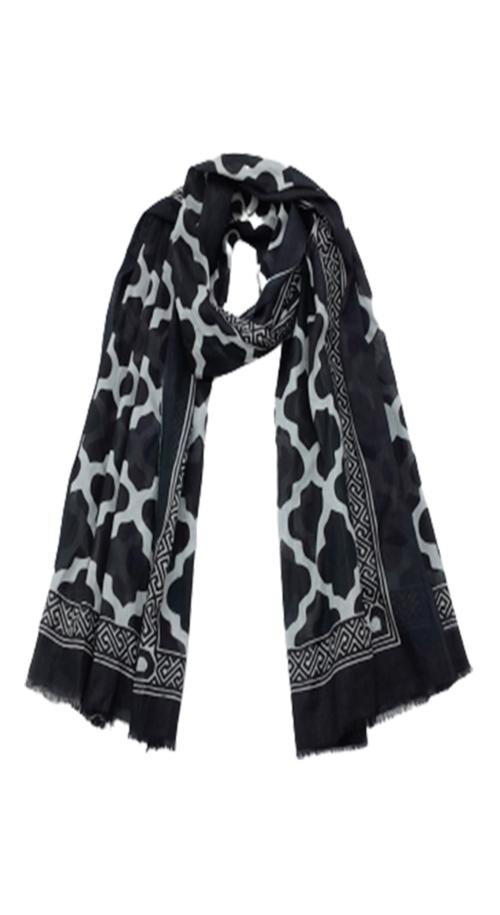 Cashmere craft Pure Cotton Printed stole for Women