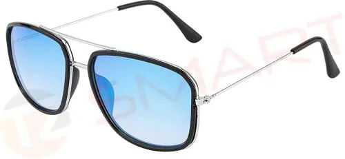 Tz Smart Retro Square Blue Sunglasses For Boys And Girls