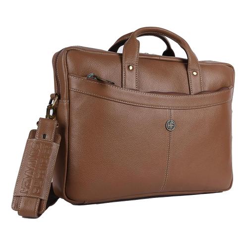 Buy Hammonds Flycatcher Men And Women Brown Laptop Bag (Lb122Bs) Online
