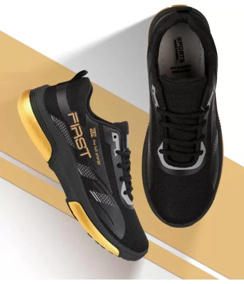 Begone Brazil Light Weight Branded Sports Shoe For Men (Black)