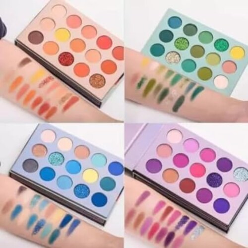 Pink Spirit cosmetics 60 Shades Color Board Eyeshadow Palette Soft Creamy Texture Waterproof Bendable Long Lasting Eye Makeup Palette 80 g (MULTICOLORED) Metallic, Shimmery, Velvet, Satin & Matte Finish