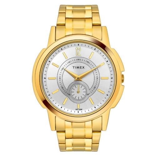 Timex Analog Silver Dial Men Watch-TW000U320