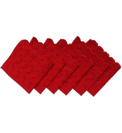 Buy Stylewell Women Red Handkerchief Pack of 6 Online at Best Prices in