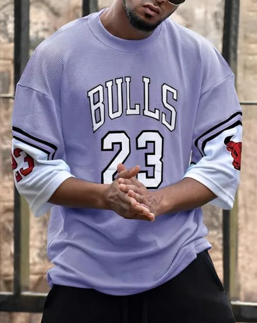 TAZO Mens Round Neck | Printed T-Shirt | Oversized T-Shirts | Loose Fit | Elbow Length Sleeve T-Shirt | T Shirt For Mens | Mens T Shirt | Mens Tshirt | Tshirt for Mens | T Shirts | Tshirts | Typographic Printed T-Shirt | Mens Tshirt