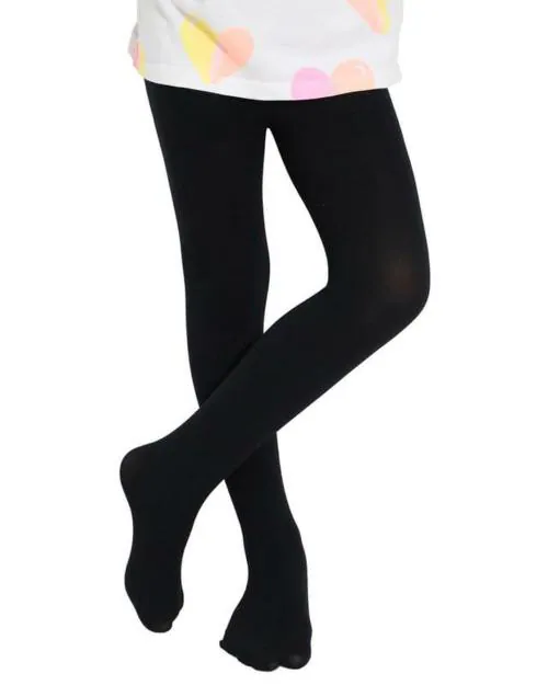 Baby Bloom Baby Boys Black Solid Stockings