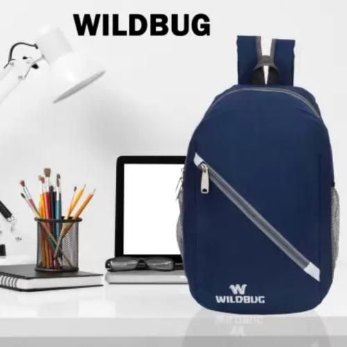 Wildbug Medium 25 L DAYPACK Small Bags Backpack for daily use Waterproof Daypack (Blue, 25 L)