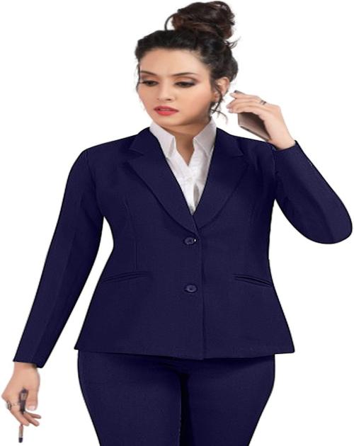 Qiii ; Beautiful You Women's Single Breasted Formal Lightweight Summer Blazer Without Lining