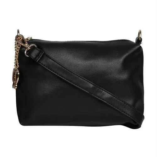 Butterflies Womens Black Sling Bag (Bns-B-2038#Bk)