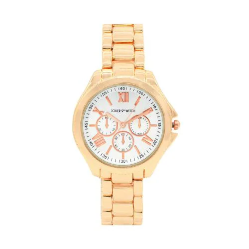 Joker & Witch White Steel Watch For Women