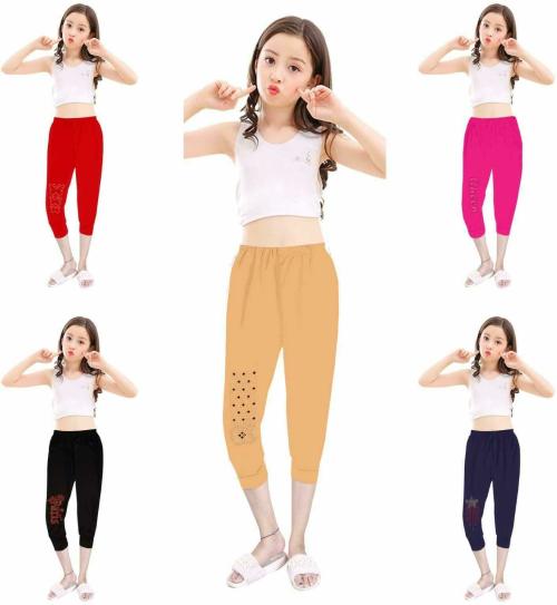 AILANIS Girls Multicolor Lycra Blend Capris 36
