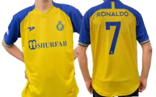 Teky AL Nassr Jersey Ronaldo 7 For Men & Boys XXL