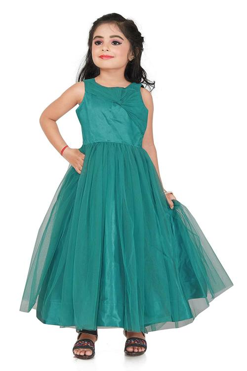 NOYYAL Girl's Maxi Length Party Rama Gown Dress Kids(_13-14 Years_)