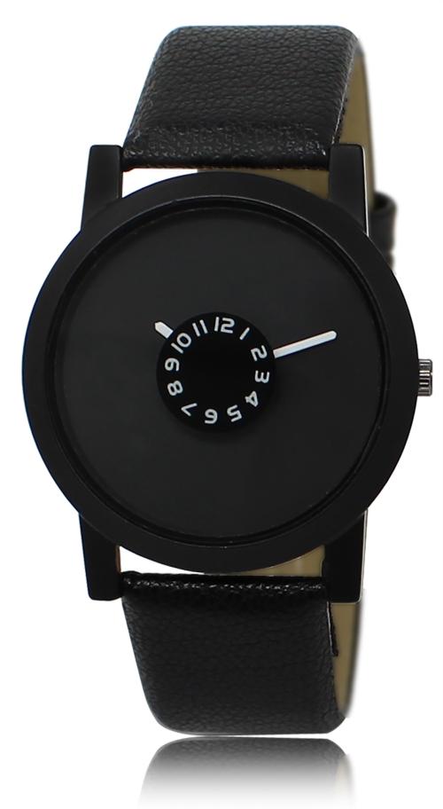 Buy JINIK Analog Black Dial Black Strap Watch For Men Online at Best