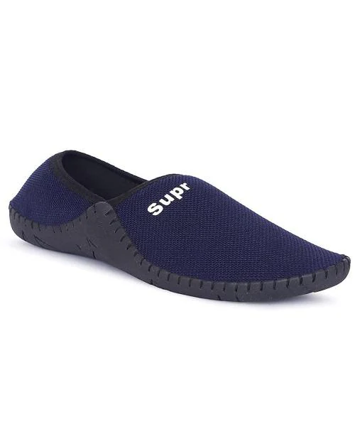 Aadi Men's Blue Canvas Outdoor Casual Loafer