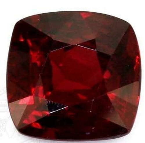 Retrend Design 6.20 Carat Non-precious Metal Old Mines Burma Ruby