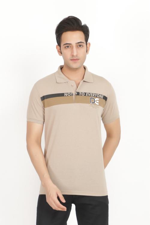 ROGER FEDERER Printed Half Sleeve Polo Neck T-Shirt for Men