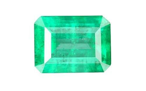 Retrend Design 6.50 Ratti Non Precious Metal Zambian Emerald Gem Gemstone