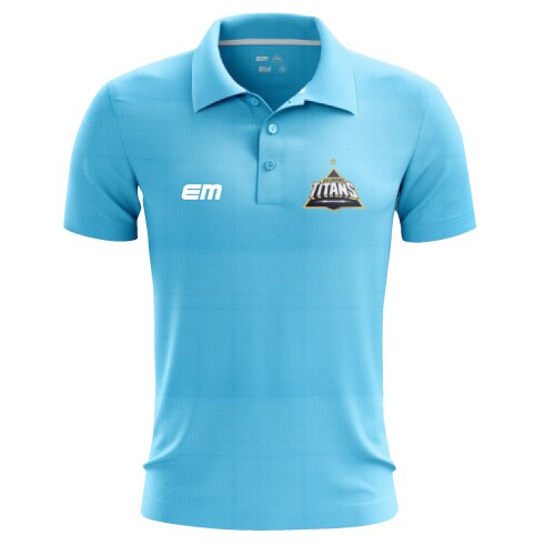 GT Elite sky blue polo Tshirt by EXQUISTEM