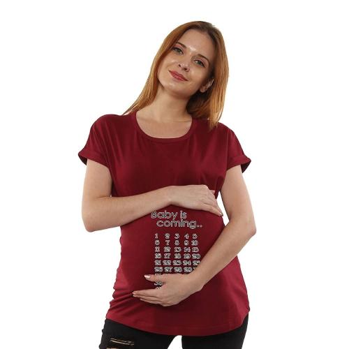 Sillyboom Women's Maternity Feeding Top Pregnancy Clothes Tshirts for Next Mom to Be