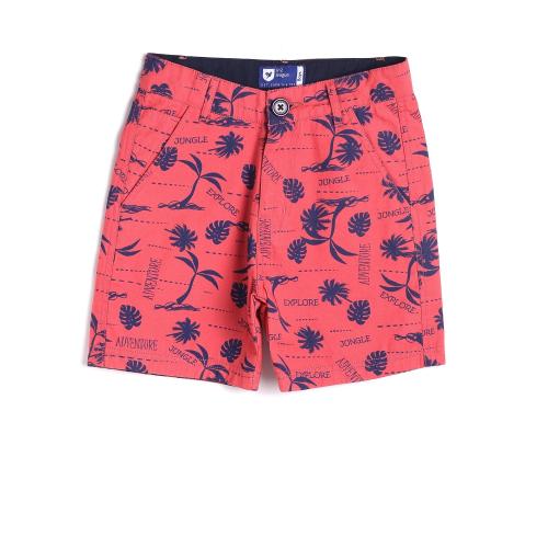 612 League Boys Shorts in Rust Color