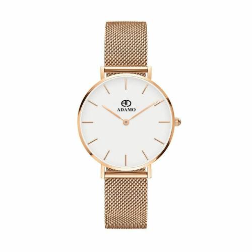 ADAMO Aritocrat White Dial Women's & Girl's Watch 336KKM01