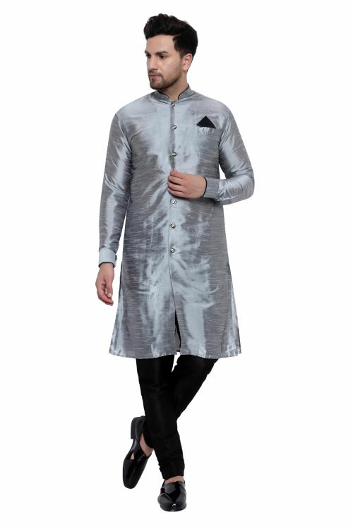 ONNIX Men's Silk Sherwani Set