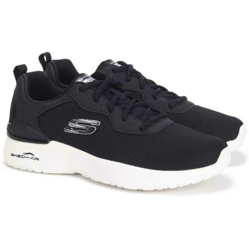 Skechers Women's Skech-AIR Dynamight-Radiant C Black/White Sports Shoe