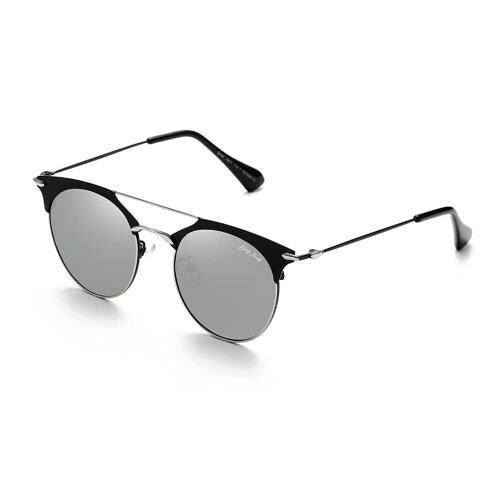 Buy Grey Jack Polarized Round Big Size Sunglasses For Men And Women