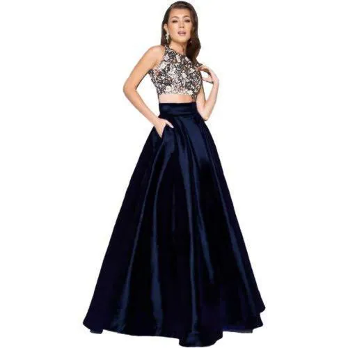 Tilism Premium Girls And Women Jet Black Skirts (XS)