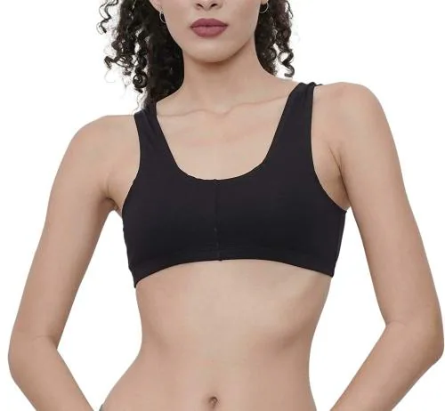 Buy Eve's Beauty Women Black XXL Cotton Sports Bra (XXL) Online at Best  Prices in India - JioMart.
