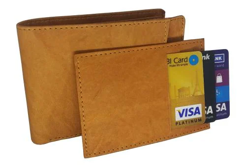 Gargi Tan Leather Wallet for Men's & boys ! GW-002