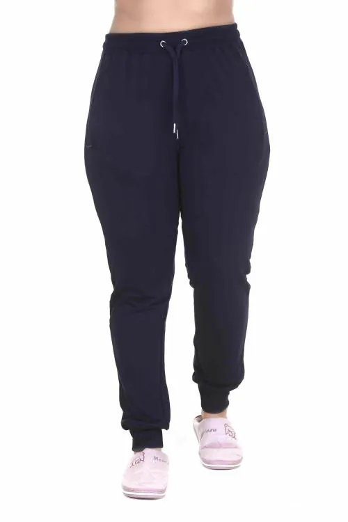 Buy MUKHAKSH (Pack of 1) Women Ladies Girls Gym Wear Yoga Running Night  wear Lounge Wear Navy Blue Jogger Trak Pant Pyjamas with pocket Online at  Best Prices in India - JioMart.
