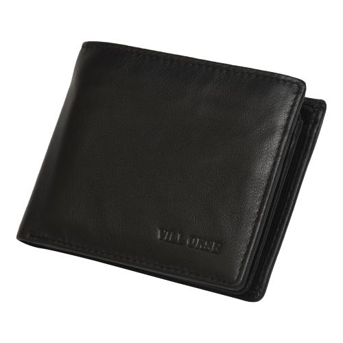VILL OKSE - Chrome Free Top Grain Genuine Leather Wallet with RFID Protection for men (The Berlin -VOW4013)