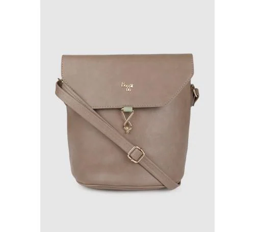 Baggit Women Beige Synthetic Sling Bag