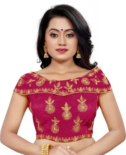 Ansar Creation Boat Neck Women Blouses