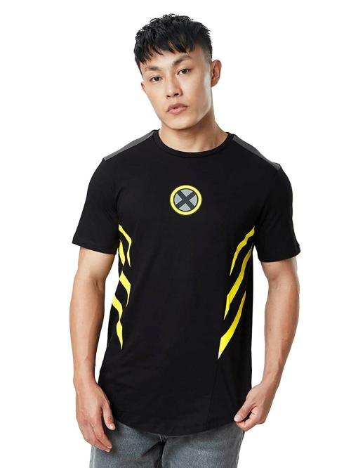 The Souled Store Men Multicolor Printed Cotton T-Shirts