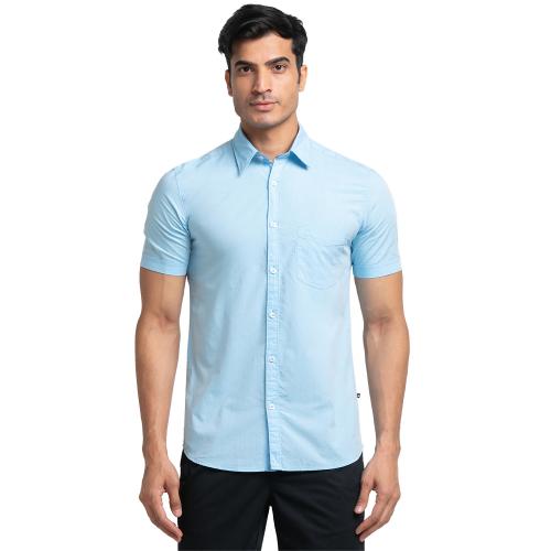 Parx Solid Slim Fit Shirt