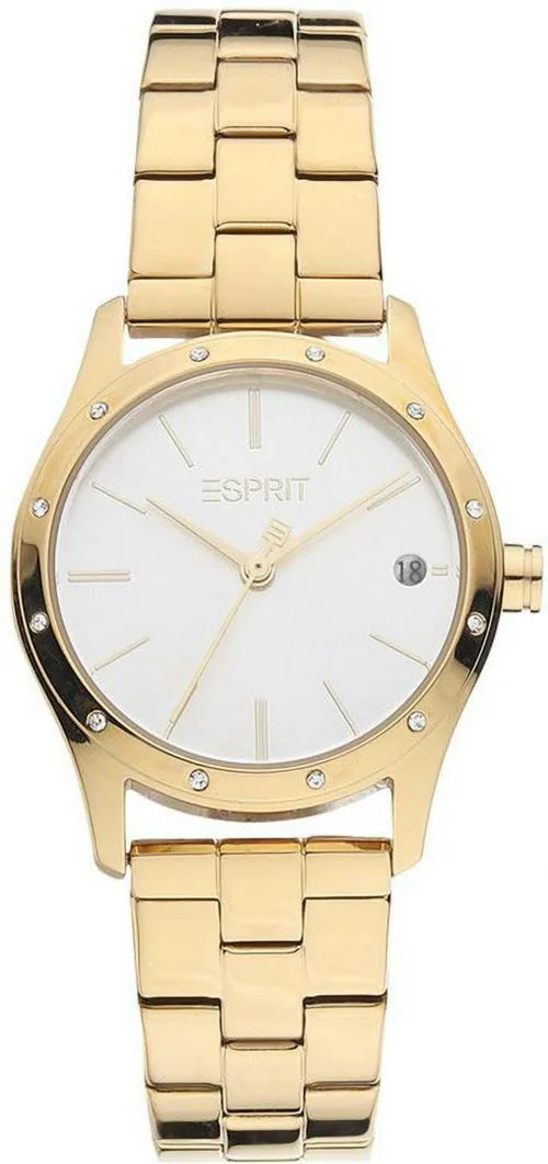 Esprit Analog Silver Watch For Women (Es1L223M0075)
