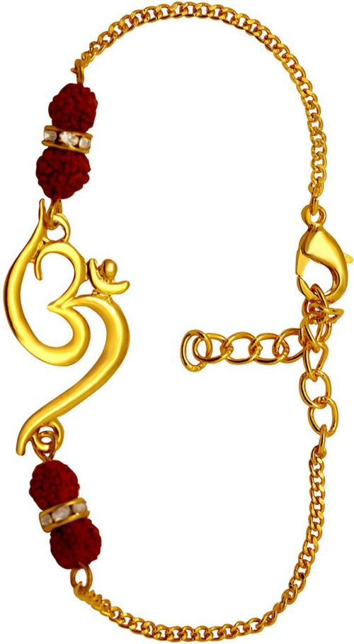 Buy Mahi Gold Goldplated Alloy Crystal Bracelet (Women) Online at Best
