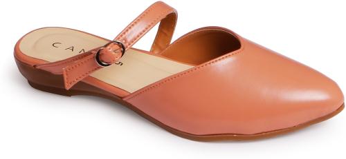 CANVI Women Tan Wedges