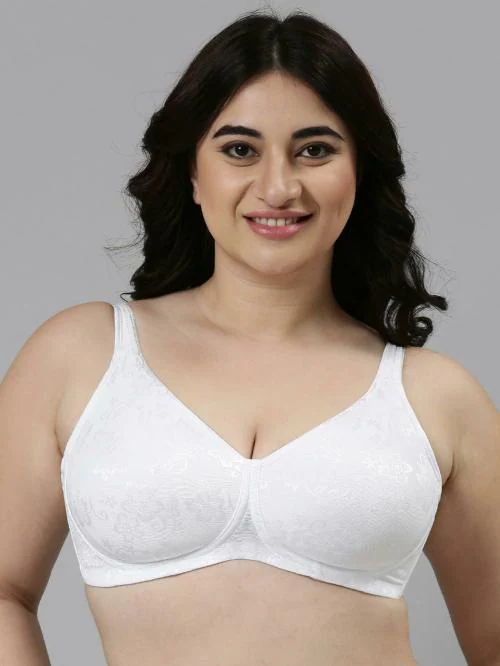 Buy Enamor A064 Cloud Soft Cotton Full Support Minimizer Bra for Women-  Full Coverage, Padded And Wirefree Online at Best Prices in India - JioMart.