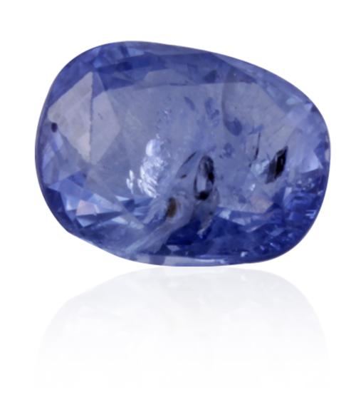 Aurra Stores Blue Certified 8.5Ct Blue Sapphire (Neelam) Loose Gemstone