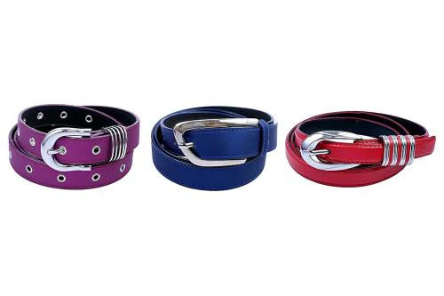Havy Women and Girls Kata Buckle Belt (Pack of 3)