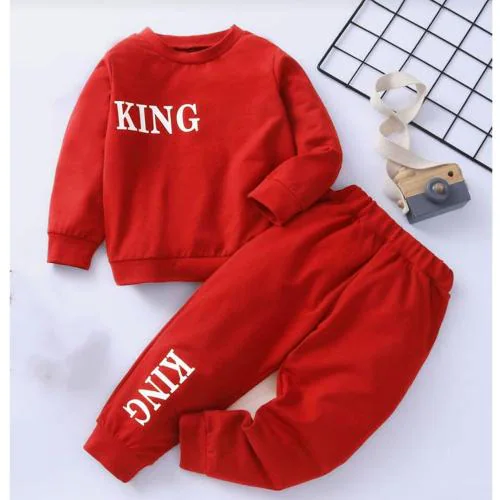 TitTom Boys Cotton printed T-shirt And Pant Set