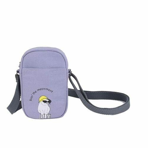 ecoright Cat Swag Mobile Sling Bag for Women & Men, Small Crossbody Bags for Women with Adjustable Cotton Strap