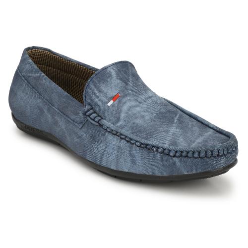Lee Peeter Loafers For Men (Blue)