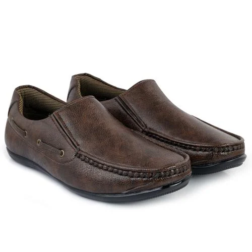 Kraasa Brown Loafers For Men