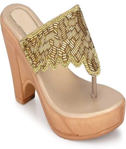 Cris Martin Gold Heels